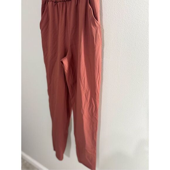 Lululemon Pants Women Sz 2 High Rise 7/8 Slim Fit Stretch Pockets Ancient Copper - Picture 4 of 8